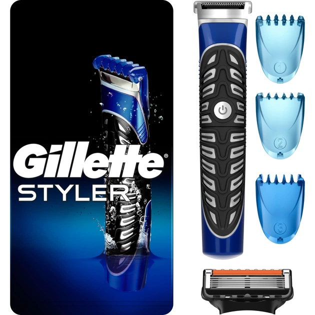 Бритва Gillette Fusion5 ProGlide Styler з 1 картриджем ProGlide Power + 3 насадки для моделювання бороди і вусів (7702018273386) - picture 1