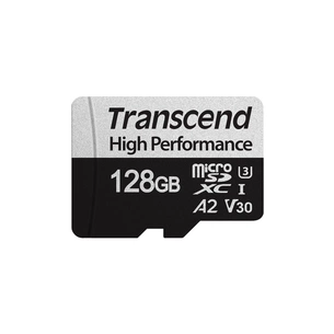 Карта пам'яті Transcend 128GB microSDXC class 10 UHS-I U3 A2 340S (TS128GUSD340S) зображення 1