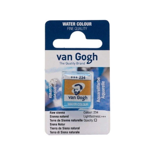 Акварельные краски Royal Talens Van Gogh (234), Сієна натуральна, кювета (8712079419028) - изображение 1