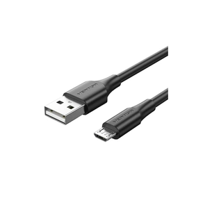Дата кабель USB 2.0 AM to Micro 5P 2.0m black VENTION (CTIBH) зображення 1