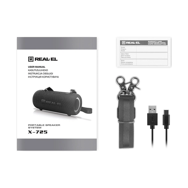 Акустична система REAL-EL X-725 (EL121600028) - picture 11