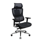 Офісне крісло Richman Ерготекс Алюм Synchro Сітка Чорне (R00000052539) - зменшене зображення 1