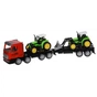 Спецтехніка Same Toy инерционный Super Combination Тягач красный с трактором и бу (98-90Ut-1) - уменьшенное изображение 1
