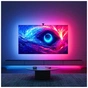 Світлодіодна стрічка Govee Набір H605C Envisual TV Backlight T2 with Dual Cameras 75-85'', RGBIC, WI-FI/Bluetooth, чорний (H605C312) - зменшене зображення 8