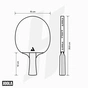 Основание для ракетки Joola Hugo Calderano KL-c Inner FL (601268) (932296) - уменьшенное изображение 4