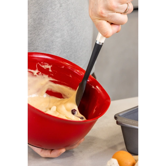 Лопатка кухонна KitchenAid Coreline для тіста, 30 см, кремовий (KAG031OHACE) - picture 5