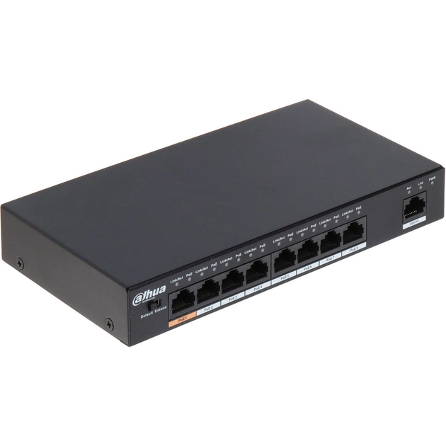 Комутатор мережевий Dahua DH-PFS3009-8ET1GT-96 - зображення 1