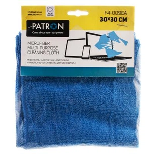 Серветки Patron microfiber 1*30x30cm, для TFT/Television/Plasma (F4-009EA) зображення 1