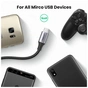 Дата кабель USB 2.0 AM to Micro 5P 0.5m 2A US290 black Ugreen (60145) - зменшене зображення 4