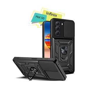 Чохол до мобільного телефона BeCover Military Infinix Hot 50 (X6720) Black (713046) зображення 1