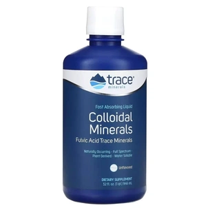 Мінерали Trace Minerals Колоїдні мінерали, без смаку, Collodial Minerals, 946 мл (TMR-00514) зображення 1