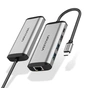 Концентратор Vention USB-C 3-Port, RJ-45, PD, 0.15 m (TGDHB) - уменьшенное изображение 1