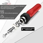 Скакалка PowerPlay 4208 швидкісна Червона (PP_4208_Red) - зменшене зображення 4