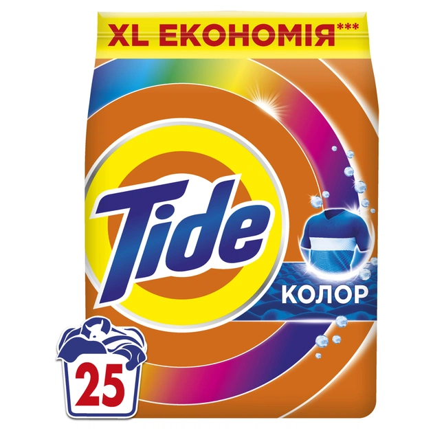 Пральний порошок Tide Color 3.4 кг (8006530172257) - picture 1