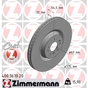 Гальмівний диск ZIMMERMANN 400.3670.20 - зменшене зображення 1