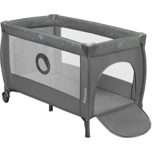 Дитячий манеж Lionelo Stefi Plus Grey Multicolor (LO-STEFI PLUS GREY MULTICOLOR) зображення 1