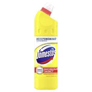 Рідина для чищення ванн Domestos Максимальний Захист Лимонна свіжість 24 години 750 мл (8720181679049) изображение 1