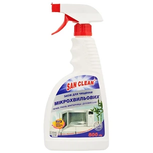 Засіб для чищення мікрохвильових печей San Clean 500 мл (4820003543016) зображення 1