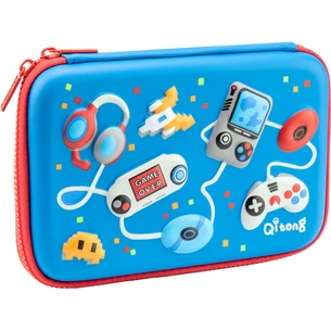 Пенал Cool For School 1 відділення Блакитний (QT-5653-Blue) зображення 1