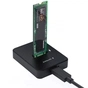 Док-станція для накопичувачів Gembird USB Type-C M.2 SATA NVME SSD (DD-U3M2) - зменшене зображення 1