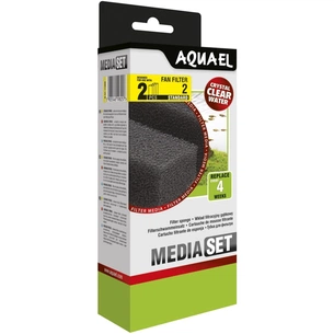 Наповнювач для акваріумного фільтра AquaEl Media Set Standard Fan-2 Plus 2 шт (5905546198257) изображение 1