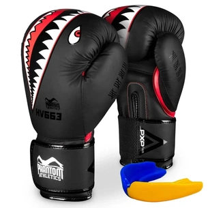 Боксерські рукавички Phantom Fight Squad Schwarz Black 16 унцій (PHBG2216-16) зображення 1