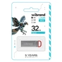 USB флеш накопичувач Wibrand 32GB Falcon Silver-Red USB 2.0 (WI2.0/FA32U7R) - зменшене зображення 2