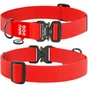 Нашийник для тварин WAUDOG Waterproof з QR паспортом XXL Ш 40 мм Д 43-70 см(червоний) (28013) - зменшене зображення 4
