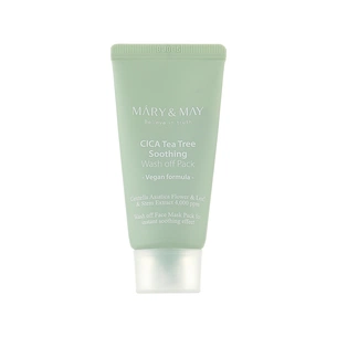 Маска для обличчя Mary & May Cica Tea Tree Soothing Wash Off Pack 30 г (8809670681852) изображение 1