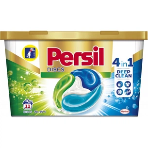 Капсули для прання Persil Discs Universal Deep Clean 11 шт. (9000101372786) зображення 1