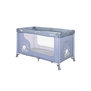 Дитячий манеж Bertoni/Lorelli MOONLIGHT 1L silver blue зображення 1