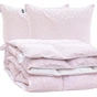 Ковдра MirSon Набір №2151 Bio-Pink Зима 50% пух 200х220 + подушки (2200003024890) - зменшене зображення 1