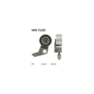 Ролик натягувача ременя SKF VKM 71303 зображення 1