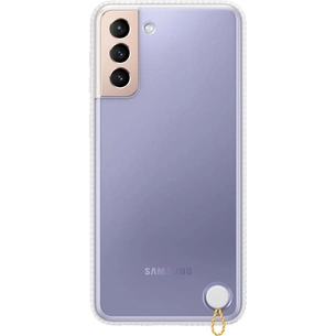 Чохол до мобільного телефона Samsung Clear Protective Cover Samsung Galaxy S21+ White (EF-GG996CWEGRU) зображення 1