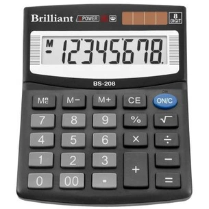 Калькулятор Brilliant BS-208 зображення 1