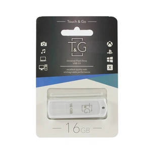 USB флеш накопичувач T&G 16GB 011 Classic Series White USB 2.0 (TG011-16GBWH) зображення 1