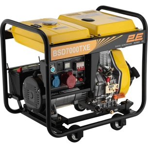 Генератор 2E Diesel, 3 фази, 6/6.6кВт, ручний/електростарт, AVR (2E-BSD7000TXE) зображення 1