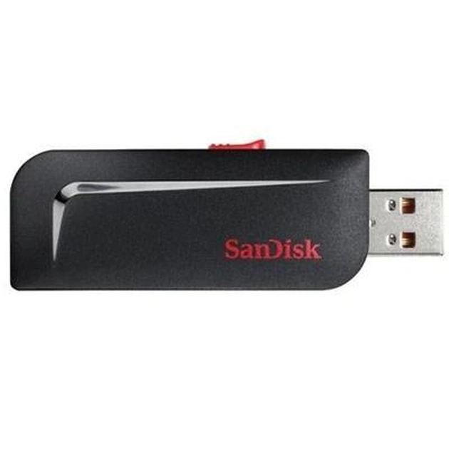 USB флеш накопичувач SanDisk 4Gb Cruzer Slice (SDCZ37-004G-B35) - изображение 1