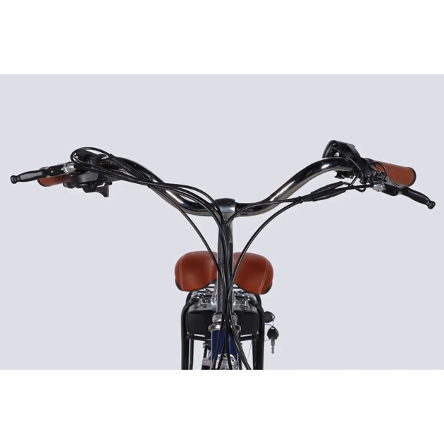 Електровелосипед Dorozhnik 26" eRUBY DD FR рама-17" 36B 13А*г 500Вт 2026 темно-синій (ELB-D-26-299) - picture 5