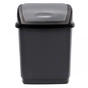 Контейнер для сміття Горизонт Домік Металік 16 л (гор-02037/металік) - зменшене зображення 1