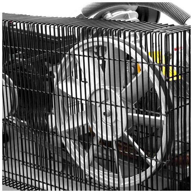 Компресор Sigma двоциліндровий ремінний 2.5кВт 396л/хв 10бар 100л (2 крана) (7044151) - picture 8