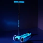 Самокат Micro серії Maxi Deluxe Glow LED" Синій кришталь" (MMD366) - уменьшенное изображение 7