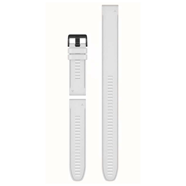Ремінець до смарт-годинника Garmin 26mm QuickFit White Silicone Band Band (010-12903-00) - зображення 1