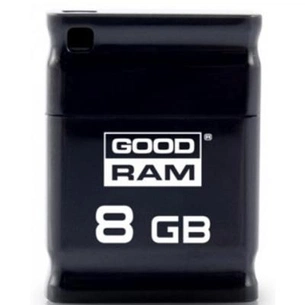 USB флеш накопичувач Goodram 8GB Piccolo Black USB 2.0 (UPI2-0080K0R11) зображення 1