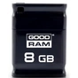 USB флеш накопичувач Goodram 8GB Piccolo Black USB 2.0 (UPI2-0080K0R11) - зменшене зображення 1