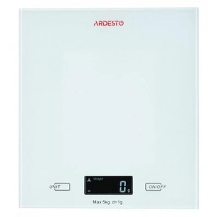 Ваги кухонні Ardesto SCK-893W зображення 1
