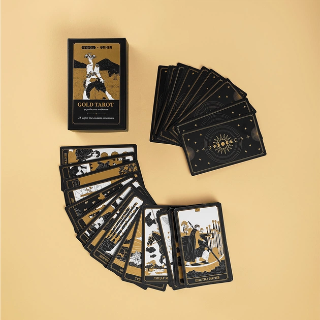 Карты Таро Orner Золотая колода (orner-2113) - изображение 3