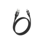 Дата кабель USB 2.0 AM to Micro 5P 1.0m 2.4A nylon X50 black HOCO (6931474734211) - уменьшенное изображение 1