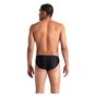 Плавки Arena Stripe Swim Briefs 007929-550 чорний, сірий 110 (3468337395157) - зменшене зображення 2