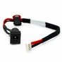 Роз'єм живлення ноутбука з кабелем для Toshiba PJ439 (5.5mm x 2.5mm), 4-pin, 17 см Универсальный (A49051) - зменшене зображення 1